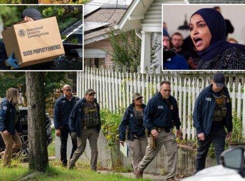 Featured image related to ‘Compelling evidence’ of criminal activity drove feds to raid Rep. Ilhan Omar’s home: sources