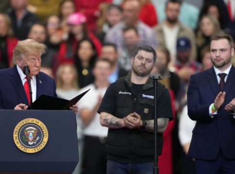 Featured image related to Trump pardons two truckers at Alaska rally: 'Clean as a newborn baby's a**'
